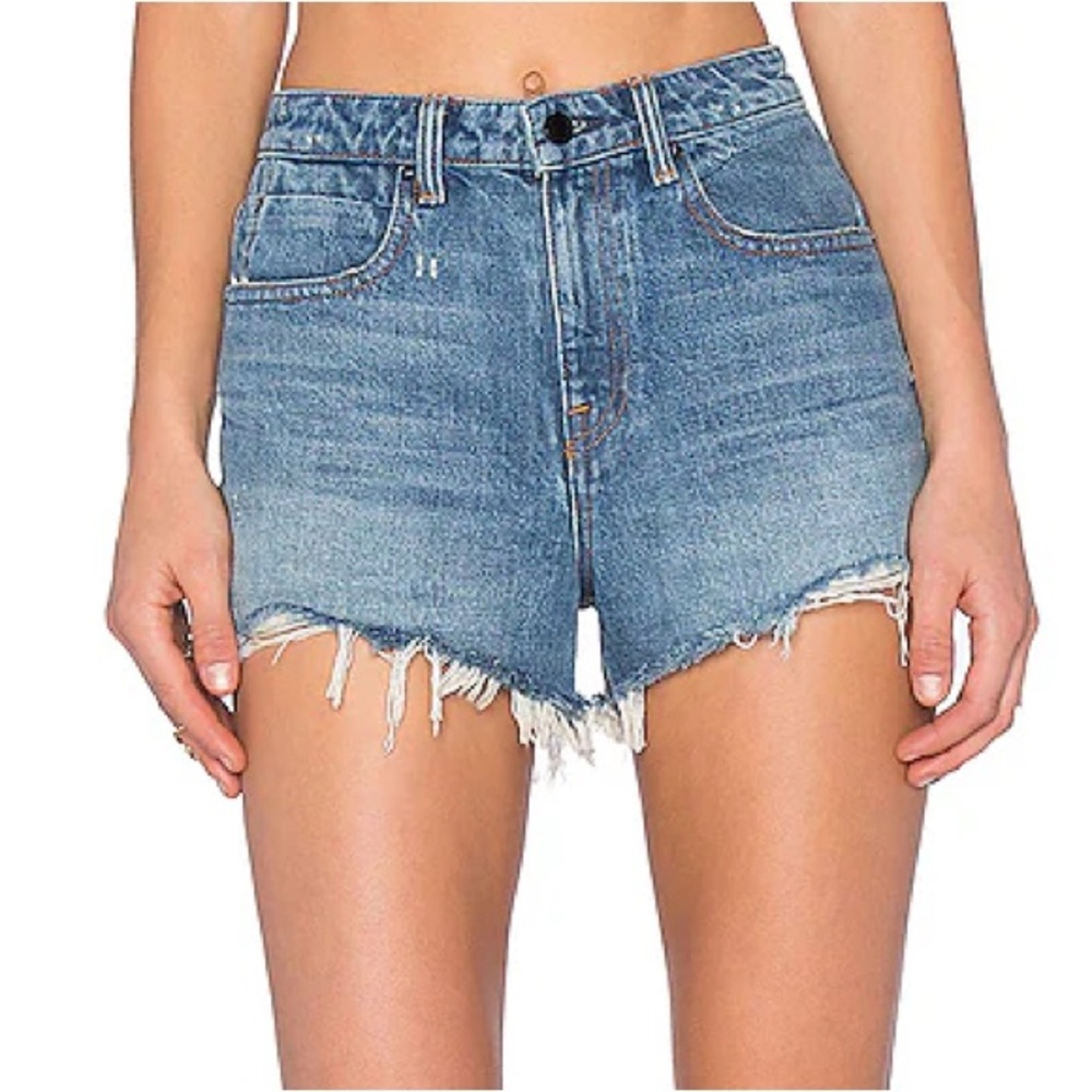NWOT Alexander Wang Bite Denim Shorts